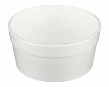 Thermoschale Soup-To-Go Suppenschale F12, aus EPS, 340ml, 12oz, weiß, 25 Stk