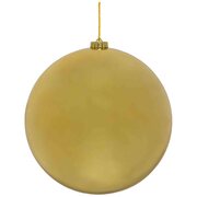 Weihnachtskugeln Christbaumkugeln XXL aus Kunststoff gold, 25cm, 1 Stk.